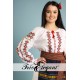 Ия Ромбы традициональная Молдавская блузка 