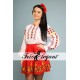 Ия Цветочки, традициональная Молдавская блузка 2