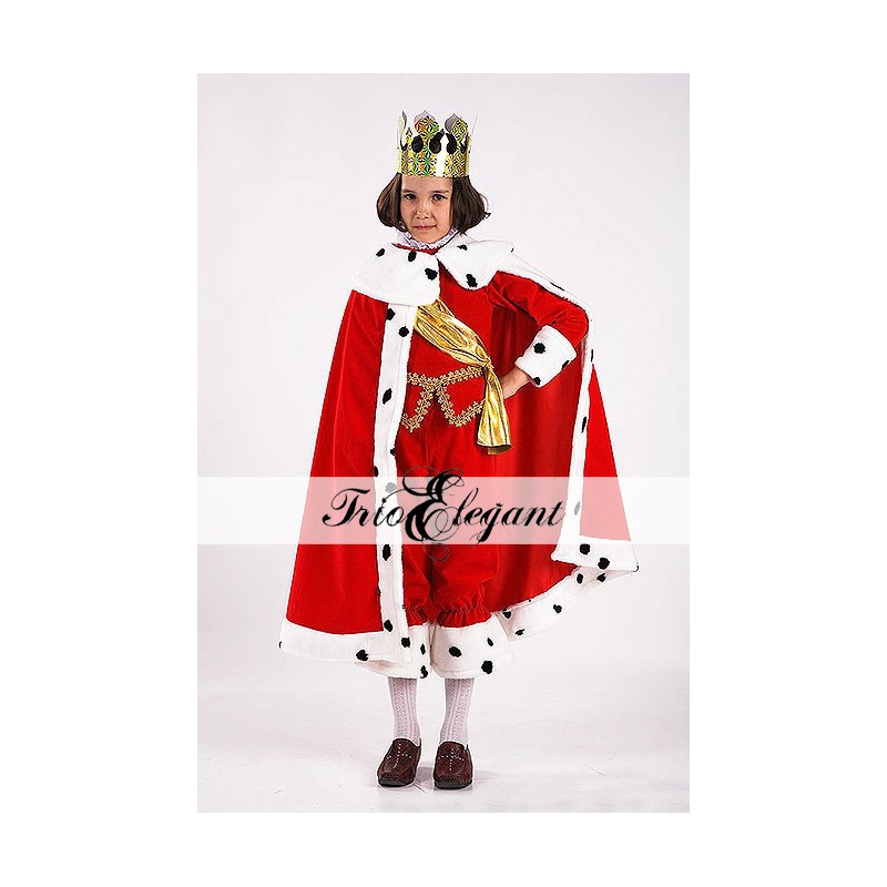 Induce blade Soft feet Costum de Carnaval Rege/ Împărat/ Crai în chirie pentru copii