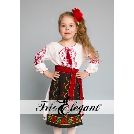 молдавский национальный костюм для девочки Nr.1