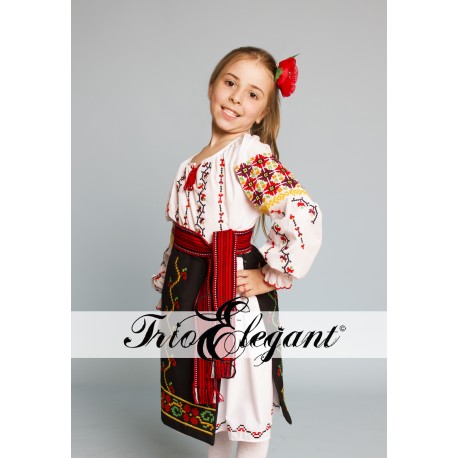 молдавский национальный костюм для девочки Nr.2