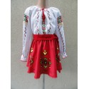 молдавский национальный костюм для девочки Nr.11