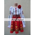 Costum National Moldovenesc pentru fete Nr. 12