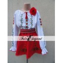 Costum National Moldovenesc pentru fete Nr. 17