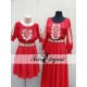 7 Роз Красное- Молдавское национальное платье для девочек